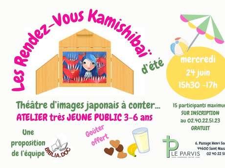 Atelier Kamishibaï pour les tout-petits