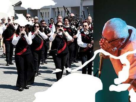 Festival de l'Eau - Bagad Saint-Nazaire, B. Achiary, K.Hascoet G.Goulène