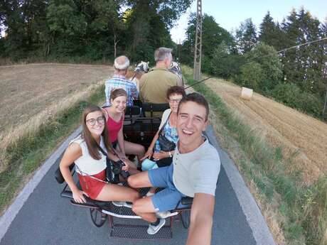 Tour en calèche