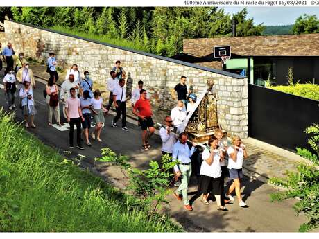 Le Miracle du Fagot - Chemin des Chapelles- Collégiale