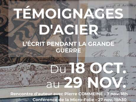 Programme automne au Musée de Bullecourt