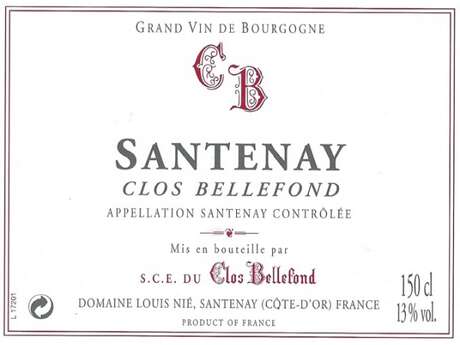 Clos Bellefond - Domaine Louis Nie