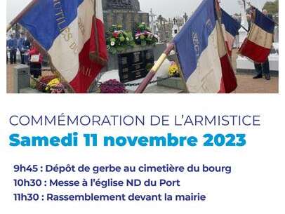 Cérémonie du 11 novembre 2023