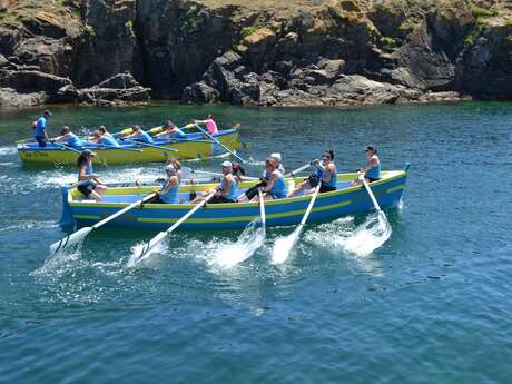 Course de baleinières à L'ile d'Yeu