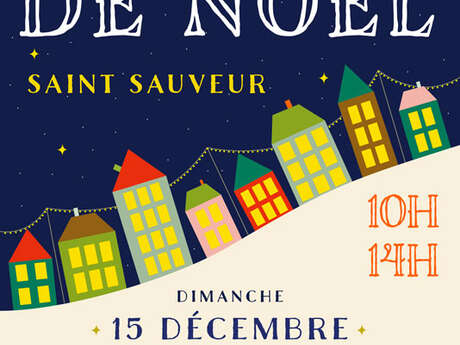 Marché de noël à Saint-Sauveur