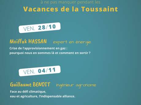 Un LYeu, une Rencontre : Face au réchauffement climatique,  Eau et agriculture, l’indispensable alliance