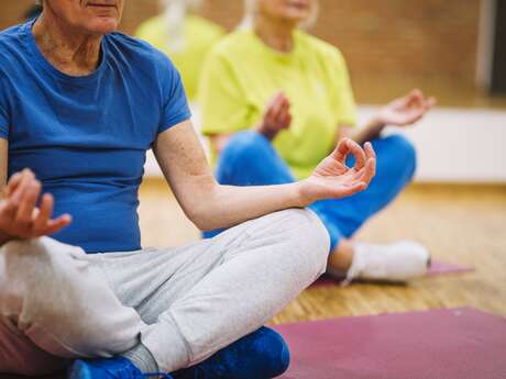 Ateliers bien être séniors : yoga