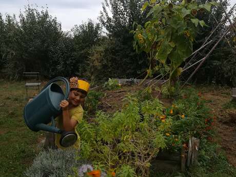 Stage du petit jardinier pour enfants à la Ferme d'Emilie - 4 à 7 ans