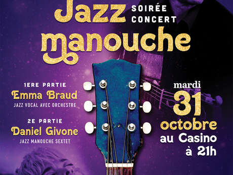 Concert de Jazz Manouche  - Daniel Givone, avec Music à Yeu