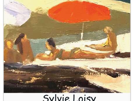 Vernissage de l'exposition de peintures de Sylvie LOISY