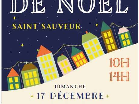 Marché de noël à Saint-Sauveur