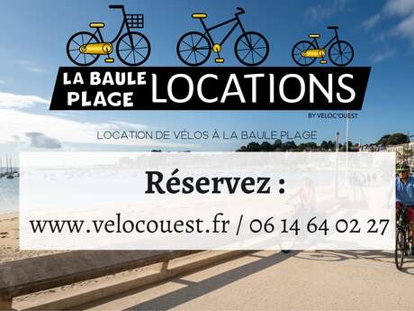 Véloc'Ouest - Location de Vélos - La Baule Lajarrige Plage