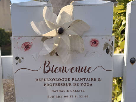 Nathalie Galliez Réflexologie plantaire et cours de yoga