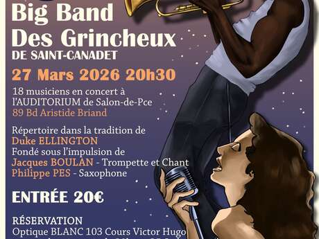 Concert de Jazz : Big Band des Grincheux