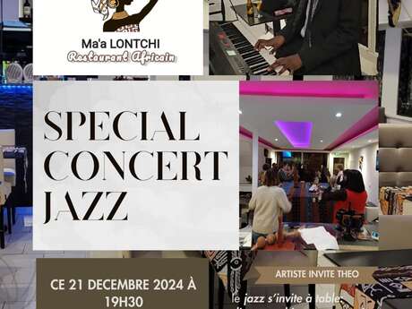 ANIMATION | "Concert live jazz" au restaurant Maa'Lontchi