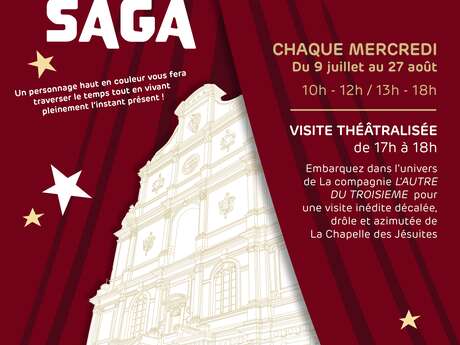 VISITE THÉÂTRALISÉE | The Carroll’s Saga, Visites décalées de la Chapelle des Jésuites