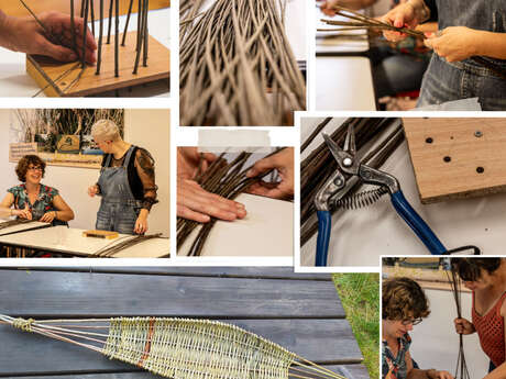 Atelier Vannerie par Béatrice de Sabeba