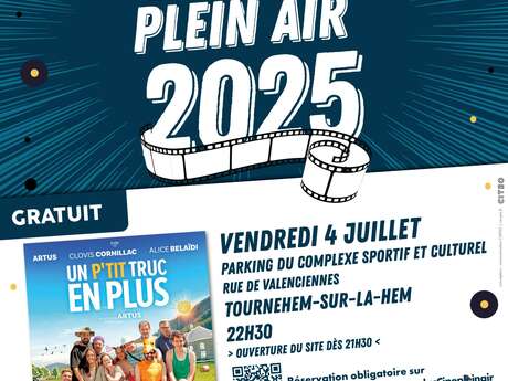 CINÉ PLEIN AIR | Projection du film "Un p'tit truc en plus"