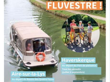 CROISIÈRE FLUVESTRE | EMBARQUEZ POUR UNE CROISIÈRE ENTRE AIRE-SUR-LA-LYS ET HAVERSKERQUE !