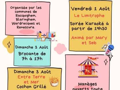 Brocante du Comité des fêtes de Racquinghem