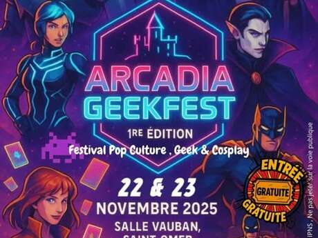 Aracadia GeekFest 1ère édition, Cosplay, Geek & Popculture