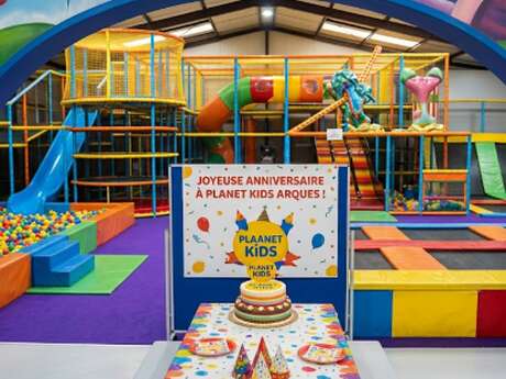 Fêter son anniversaire à Planet Kids