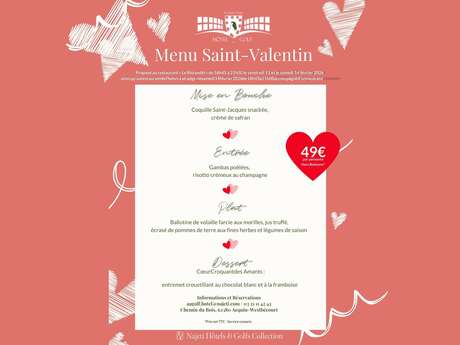 SOIRÉE | Dîner spéciale Saint-Valentin