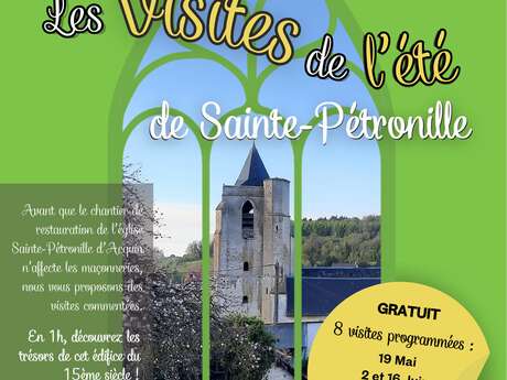 VISITE | Visites de l'été de l'église Sainte-Pétronille