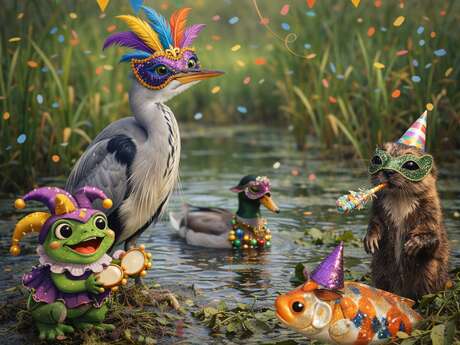 ATELIER | Les animaux font leur carnaval (6-10 ans)