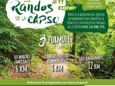 RANDO DE LA CAPSO | Sortie commentée de 8km à Saint-Omer