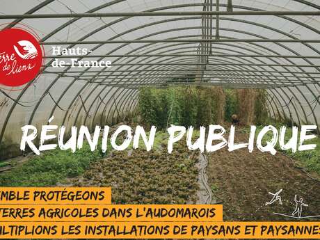CONFÉRENCE | Réunion publique avec Terre de liens