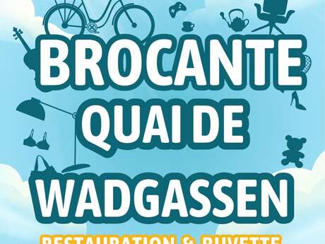 Brocante d'Arques, quai Wagdassen