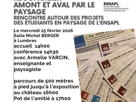 CONFERENCE | Conférence et exposition sur le thème "Vivre avec l'Aa"