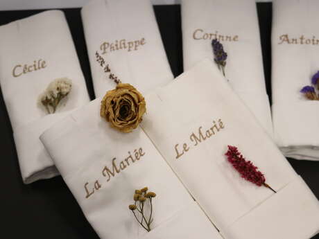 INITIATION | Atelier "Apporte ta serviette et personnalise-la"