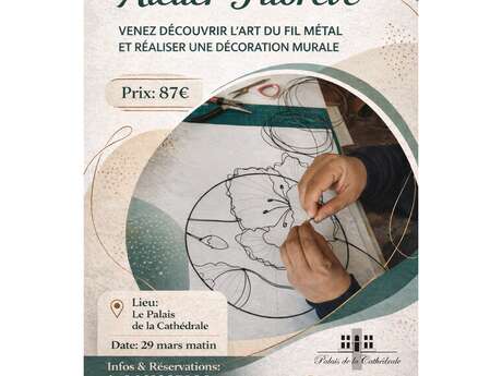 ATELIER | "Filorêve" Décoration murale en fil de fer