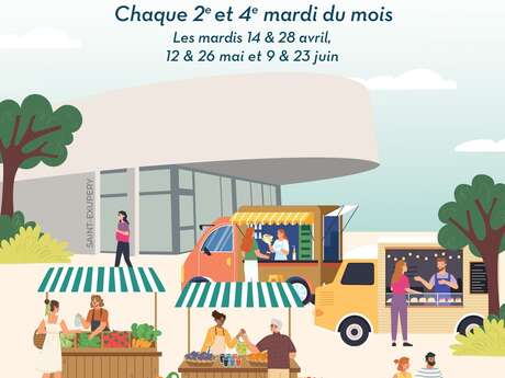 Marché de quartier Saint-Exupéry