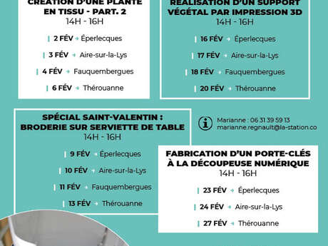 ATELIER | Les ateliers de la station à Thérouanne