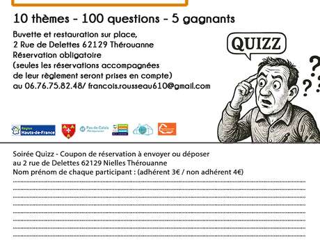 ANIMATION | Soirée quizz au Fournil des Morins