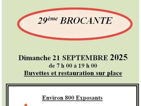 Brocante de Cléty