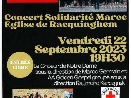 CONCERT | CONCERT SOLIDARITÉ MAROC À RACQUINGHEM