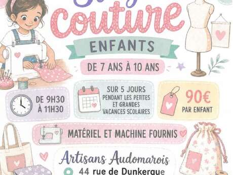 STAGE | Stage de couture pour enfants (7-10 ans)