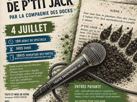 SPECTACLE | La Part du P'tit Jack, par la Cie des Docks
