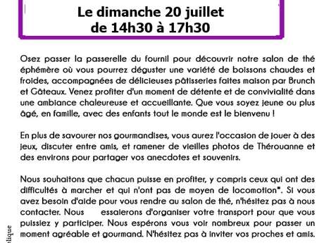 Salon de thé éphémère au Fournil des Morins