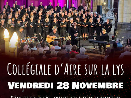 Concert cariratif par la Chorale Notre-Dame