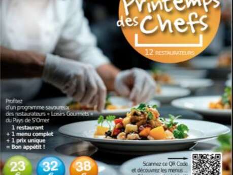 PRINTEMPS DES CHEFS | Découvrez les menus de 13 restaurateurs