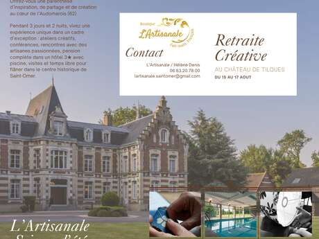 STAGE | Retraite créative avec l'Artisanale STAGE | Retraite créative avec l'Artisanale