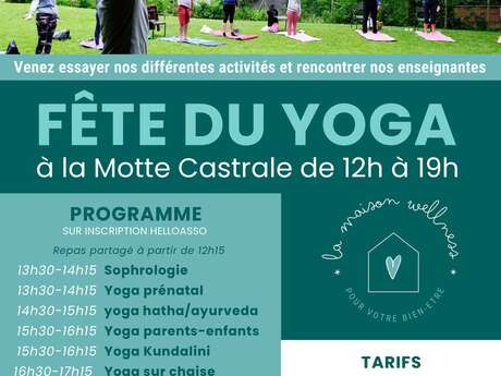 BIEN-ÊTRE | Fête du Yoga à la motte castrale