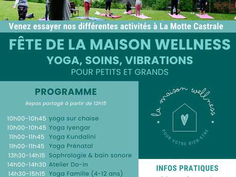 BIEN-ÊTRE | Fête du Yoga à la motte castrale