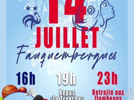 FÊTE NATIONALE | Célébrez le 14 Juillet à Fauquembergues