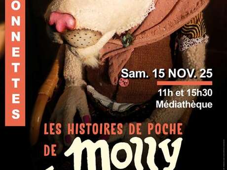 SPECTACLE | Les histoires de poche de Molly biquette (dès 3 ans)